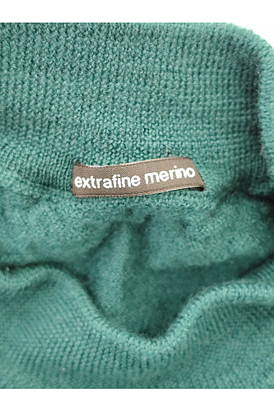 Extreme Dámský vlněný zelený rolák basic | extreme | obrázek 6
