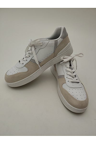 LACOSTE Pánské tenisky T-Clip Set Béžové Vel. EU 43 | LACOSTE | obrázek 9