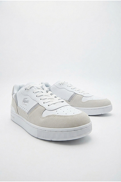 LACOSTE Pánské Tenisky T-Clip Set Béžové Vel. EU 43