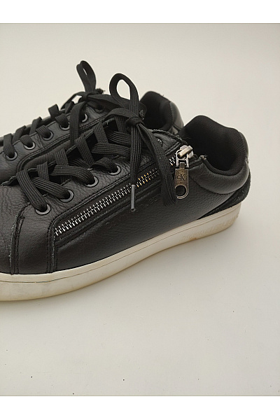 Calvin Klein Pánské tenisky Jeans Classic Cupsole Zip Low In Černé Velikost 43 | Calvin Klein | obrázek 4