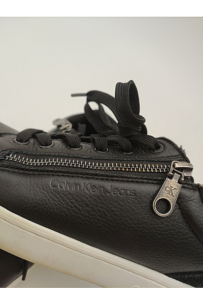 Calvin Klein Pánské tenisky Jeans Classic Cupsole Zip Low In Černé Velikost 43 | Calvin Klein | obrázek 9