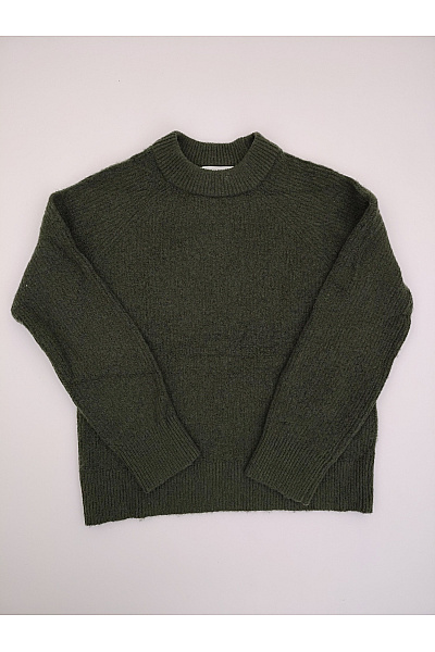 SELECTED Dámský khaki pletený pulovr basic Vel. XS/TP | SELECTED | obrázek 2