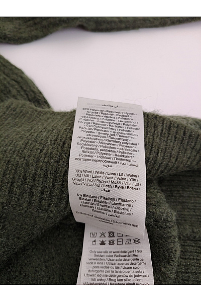 SELECTED Dámský khaki pletený pulovr basic Vel. XS/TP | SELECTED | obrázek 6
