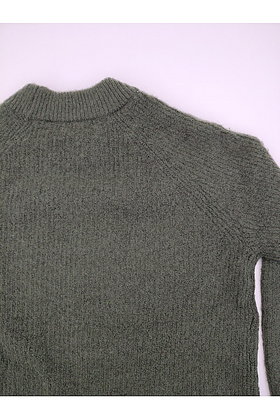 SELECTED Dámský khaki pletený pulovr basic Vel. XS/TP | SELECTED | obrázek 10