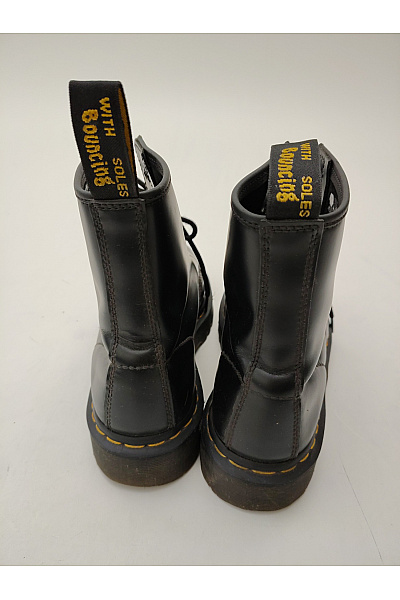 Dr.Martens Černé kotníkové šněrovací boty s kulatou špičkou Velikost 40 | Dr.Martens | obrázek 4