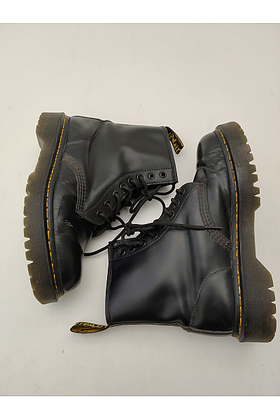 Dr.Martens Černé kotníkové šněrovací boty s kulatou špičkou Velikost 40 | Dr.Martens | obrázek 6