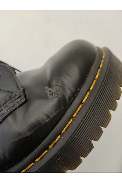 Dr.Martens Černé kotníkové šněrovací boty s kulatou špičkou Velikost 40 | Dr.Martens | obrázek 11