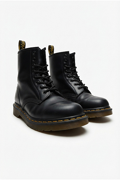 Dr.Martens Černé Kotníkové šněrovací Boty S Kulatou špičkou Velikost 40