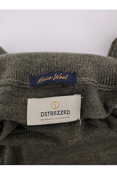 DSTREZZED Dámský vlněný rolák khaki basic Velikost M | DSTREZZED | obrázek 4