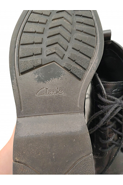Clarks Černé kotníkové boty šněrovací na zip elegantní vycházkové Velikost EU 42 | Clarks | obrázek 6