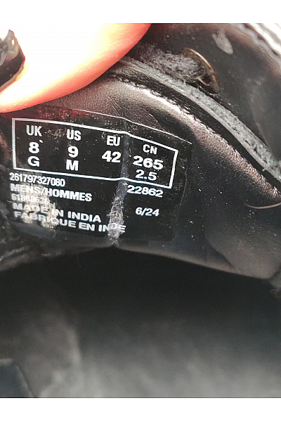 Clarks Černé kotníkové boty šněrovací na zip elegantní vycházkové Velikost EU 42 | Clarks | obrázek 7