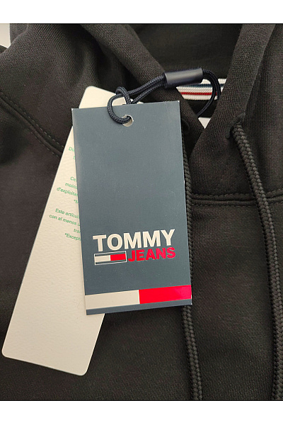 TOMMY HILFIGER Pánská bavlněná mikina s kapucí a klokaní kapsou Velikost EU M | TOMMY HILFIGER | obrázek 6