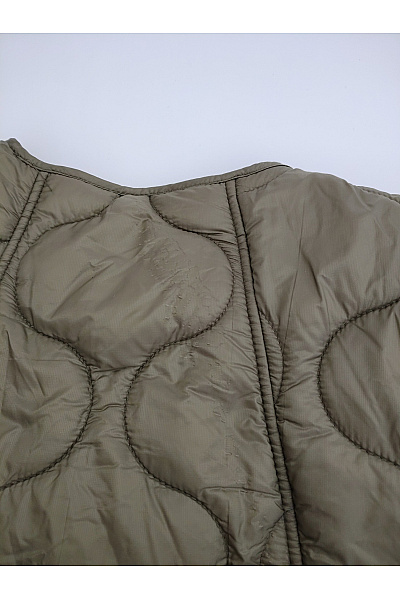 MANGO Dámská khaki prošívaná přechodová bunda oversize Velikost EU XL | MANGO | obrázek 10