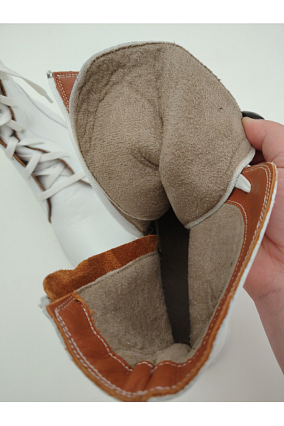Tenisky Vasky Barefoot Terry High White Bílé Velikost EU 39 | Unimoda | obrázek 7