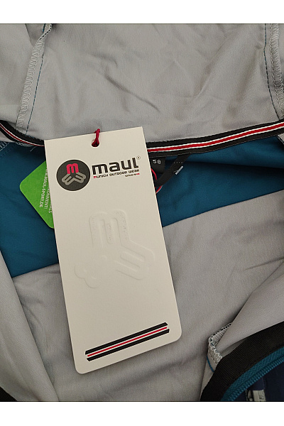 MAUL SPORTS Zelená sportovní outdoorová větrová bunda s kapucí se zipem Velikost DE 58 | MAUL SPORTS | obrázek 6