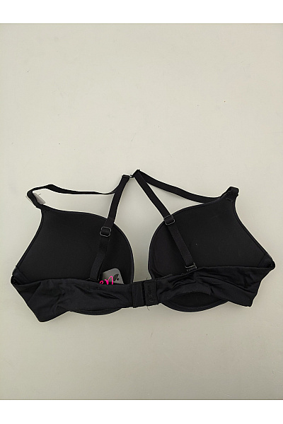 La Senza Černá push up podprsenka s kosticemi a překříženými ramínky Vel. US 36B | La Senza | obrázek 5
