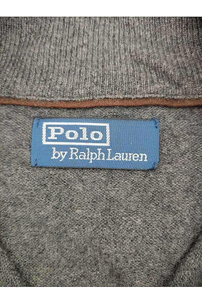 Šedý vlněný pánský svetr na zip se stojáčkem Velikost M | Unimoda | obrázek 7