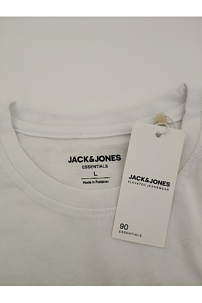 JACK & JONES Pánské bavlněné tričko s krátkým rukávem a nápisem Velikost L | JACK & JONES | obrázek 4