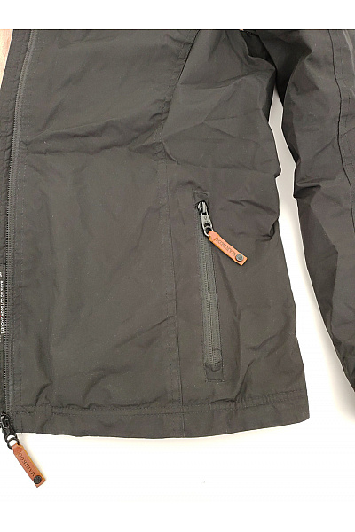 MARIKOO Dámská černá sportovní bunda s kapucí na zip Velikost XL | MARIKOO | obrázek 4