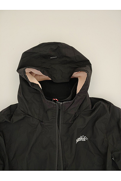 MARIKOO Dámská černá sportovní bunda s kapucí na zip Velikost XL | MARIKOO | obrázek 6