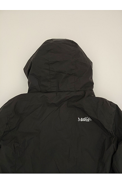 MARIKOO Dámská černá sportovní bunda s kapucí na zip Velikost XL | MARIKOO | obrázek 10