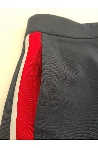 TOMMY HILFIGER Modrá mini sukně s knoflíky a pruhy Vel. 10 | TOMMY HILFIGER | obrázek 3