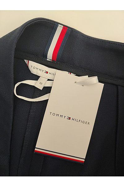 TOMMY HILFIGER Modrá mini sukně s knoflíky a pruhy Vel. 10 | TOMMY HILFIGER | obrázek 5