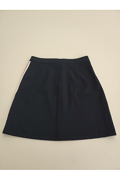 TOMMY HILFIGER Modrá mini sukně s knoflíky a pruhy Vel. 10 | TOMMY HILFIGER | obrázek 6