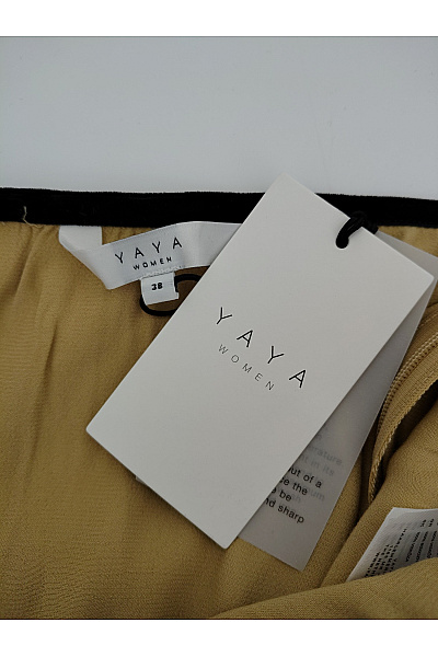 YAYA Khaki dlouhá áčková sukně Vel. EU 38 | YAYA | obrázek 5
