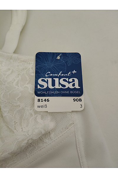 Susa Bílá krajková podprsenka se zapínáním vpředu | susa | obrázek 7