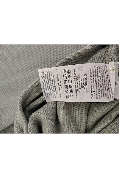JACK & JONES Pánský khaki pletený bavlněný pulovr basic Vel. EU S | JACK & JONES | obrázek 7