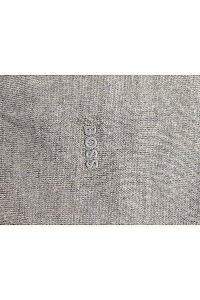Hugo Boss Šedý pánský pletený pulovr basic Vel. L | Hugo Boss | obrázek 4