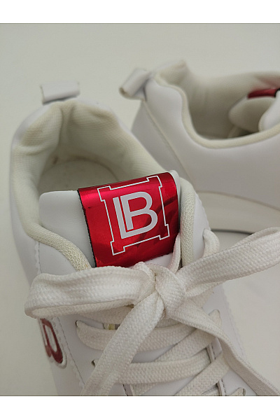 Laura Biagiotti tenisky Calf White Red Bílé Vel. EU 39 | Laura Biagiotti | obrázek 7