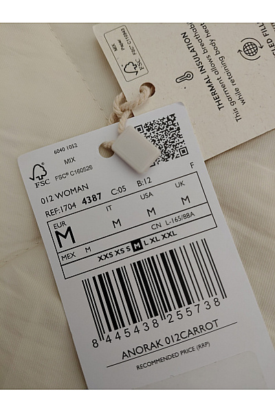 MANGO Béžová prošívaná přechodová bunda oversize Velikost EU M | MANGO | obrázek 8