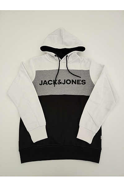 JACK & JONES Pánská tříbarevná mikina s kapucí přes hlavu Vel. EU M | JACK & JONES | obrázek 2