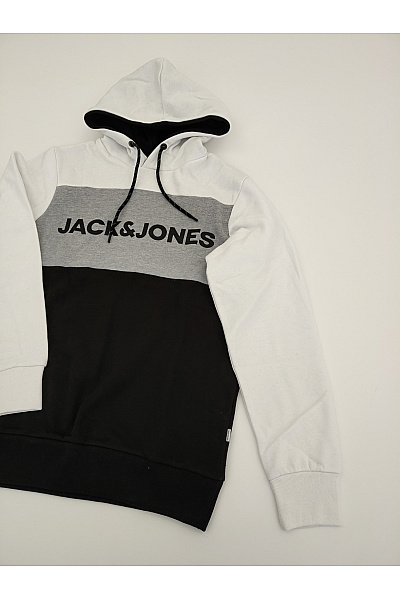 JACK & JONES Pánská tříbarevná mikina s kapucí přes hlavu Vel. EU M | JACK & JONES | obrázek 3