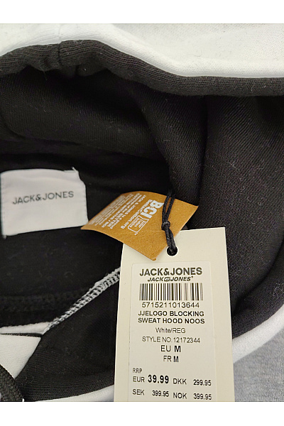 JACK & JONES Pánská tříbarevná mikina s kapucí přes hlavu Vel. EU M | JACK & JONES | obrázek 5