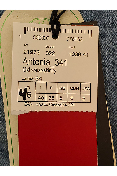 Rosner Dámské bavlněné zvonové džíny s rozparkem Velikost 34 | rosner | obrázek 6