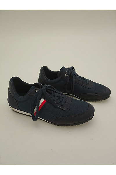 TOMMY HILFIGER Pánské tenisky Runner Mix Stripes FM0FM03616 Modré Velikost 42 | TOMMY HILFIGER | obrázek 2