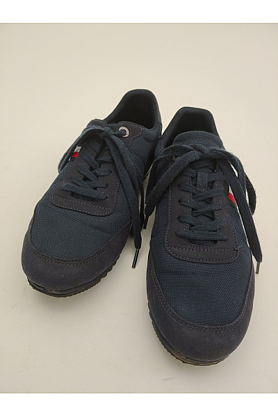 TOMMY HILFIGER Pánské tenisky Runner Mix Stripes FM0FM03616 Modré Velikost 42 | TOMMY HILFIGER | obrázek 3