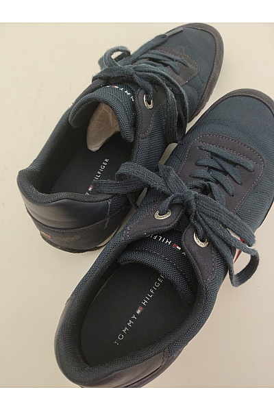 TOMMY HILFIGER Pánské tenisky Runner Mix Stripes FM0FM03616 Modré Velikost 42 | TOMMY HILFIGER | obrázek 6