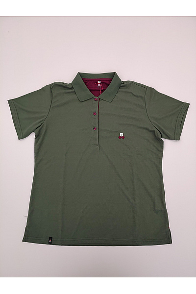 MAC Pánské khaki polo tričko s krátkým rukávem a výšivkou Velikost 42 | MAC | obrázek 2