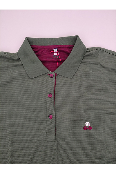 MAC Pánské khaki polo tričko s krátkým rukávem a výšivkou Velikost 42 | MAC | obrázek 3