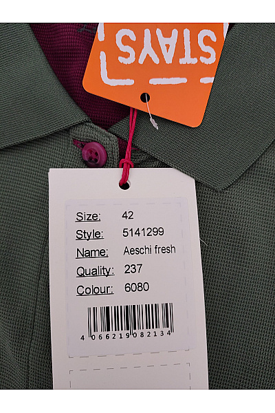 MAC Pánské khaki polo tričko s krátkým rukávem a výšivkou Velikost 42 | MAC | obrázek 7