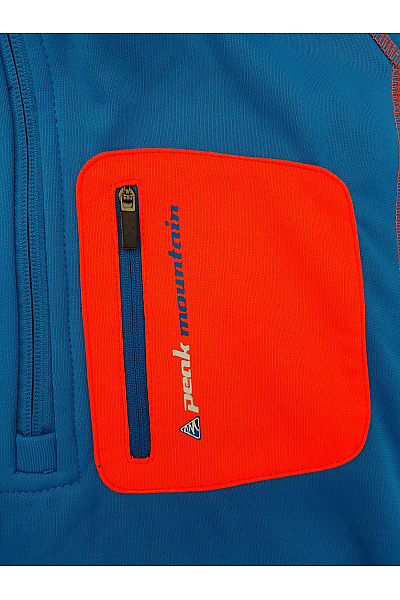 Peak mountain Pánská sportovní mikina se stojáčkem na zip Velikost L | peak mountain | obrázek 4