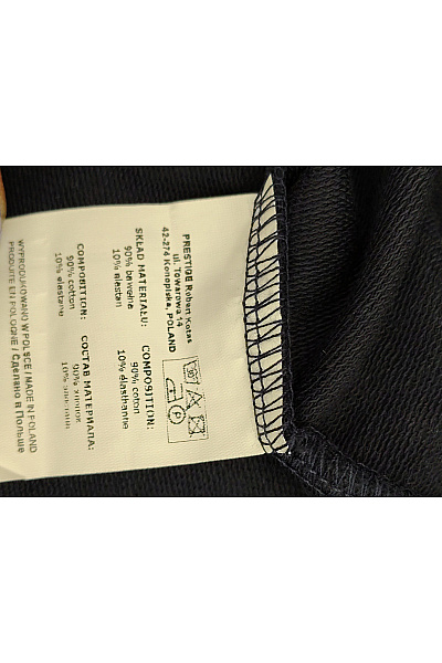 Be wear Černé bavlněné zavinovací midi šaty s dlouhým rukávem a páskem Velikost S | Be wear | obrázek 6
