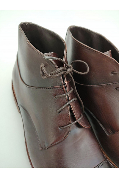 Mens heritage Hnědé kotníkové boty šněrovací elegantní podzimní Velikost EU 42 | mens heritage | obrázek 6
