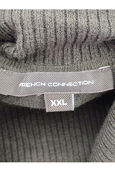 French Connection Černý dámský oversized rolák pletený pulovr Vel. XXL | French Connection | obrázek 4