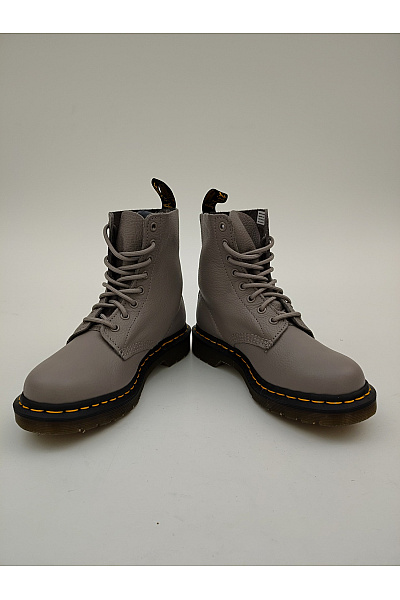 Dr.Martens Šedé kožené kotníkové šněrovací boty na nízkém podpatku Vel. 38 | Dr.Martens | obrázek 3