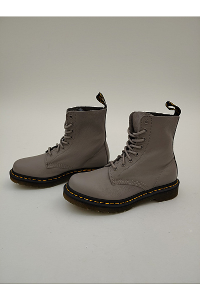 Dr.Martens Šedé kožené kotníkové šněrovací boty na nízkém podpatku Vel. 38 | Dr.Martens | obrázek 4